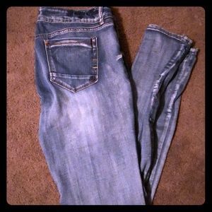 Super stretchy cute strait leg jeans